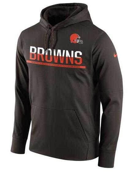 Men's Cleveland Browns Nike Sideline Circuit Pullover Performance Hoodie - Brown FengYun,We sell and wholesale Men's Cleveland Browns Nike Sideline Circuit Pullover Performance Hoodie - Brown FengYun on line form chian!